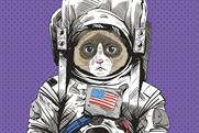 Anomalous cat in space