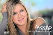 Jennifer Aniston: promotes Johnson & Johnson's Aveeno brand
