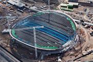 Aerial shot of 2012 Olympic venue