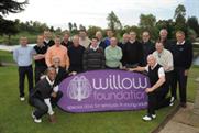 Former footballers turned out for the Willow Foundation day