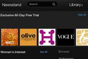 Amazon Newsstand: promotes Immediate Media titles Gardeners'  World and Olive