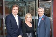 Slough (left) and Barber (centre): will continue to report to Dodds (right) in their new roles