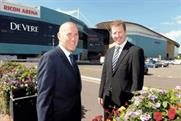 (L to R) Tony Dangerfield, De Vere Venues chief executive and Daniel Gidney, chief executive of the Ricoh Arena