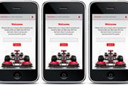 Hospitality app: from Vodafone McLaren Mercedes F1 team 