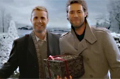 Take That: stars of the Christmas campaign
