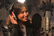 Ella's Kitchen: Rachel Stevens records songs for a children's album for the brand