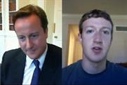  Prime Minister David Cameron and Mark Zuckerberg