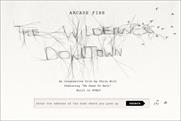 Arcade Fire: online work wins Grand Prix for Google Creative Lab