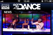 Mobile voting: Sky's Got To Dance app