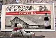 Cow Cola: launches next week