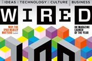 Wired: ad campaign marks magazine's first anniversary
