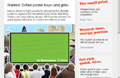 Oxfam reviews digital account