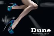 Dune: shoe and accessories retailer rolls out debut UK print campaign