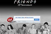 Ask Jeeves promotes Friends DVD release