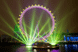 London Eye at midnight
