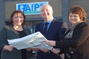 AfPP head of events, Joanna Ripley; Joe Manby director, Andrew Manby; AfPP managing director, Dawn Stott