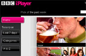 BBC iPlayer: 38% of all online downloads were through the BBC iPlayer