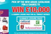Argos launches £10,000 catalogue competition