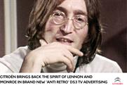 Citroën: latest campaign uses footage of John Lennon