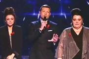 The X Factor: drew an average audience of 15.08 million on ITV1 last night