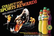 Gatorade: launches on-pack promotion
