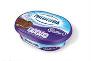 Chocolate cream cheese on the road in March and April