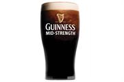 Guinness rolls out mid-strength version to Scottish drinkers