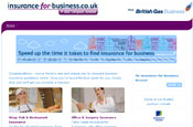 Insurance for Business: new British Gas website