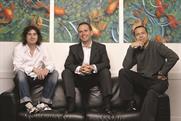 BMB: (left to right) Beattie, McGuinness and Bungay left TBWA in 2005 to launch the agency
