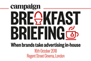 pk10 Breakfast Briefing: When brands take advertising in-house | 16 October 2018