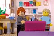 Lego breaks the mould in ad takeover