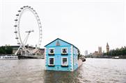 Airbnb's houseboat floated down the Thames for five days in May (Mikael Buck/Airbnb)