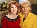 'Be My Baby': Walters (r) and the baby's mother Jessica