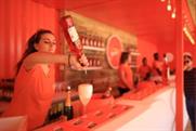 The pop-up bar was first launched in Manchester Spinningfields