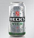 Beck's launches 4% Vier with packs by Futurebrand