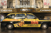 Taxi promos for Paramount movie