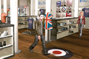In-game advertising: Ben Sherman