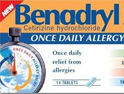 Benadryl: Pfizer brand