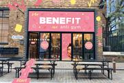 Benefit showcases Brow Zings palette at pop-up gym