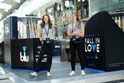 Blu stages date-themed activation at Westfield shopping centre