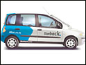 Blueback: launching branded minicabs