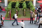 Pernod Ricard creates 'world's first' train station micro-vineyard