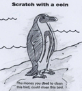 Bristol Zoo: scratchcard mailer