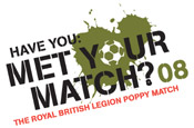 The Royal British Legion: to stage UK's largest football match