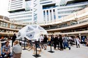 Hemyca hosted a launch party at the pop-up on Tuesday (7 July)