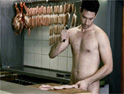 Brylcreem: naked butcher ad