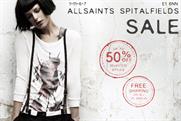 AllSaints: first time fashion label has made agency appointment