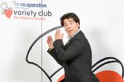 Michael McIntyre promotes tie-up between The Co-operative and Variety Club