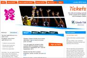 London 2012: ticket demand tests the website