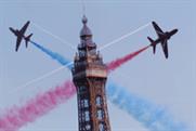 Red Arrows to mark 100 years of flight in Blackpool 